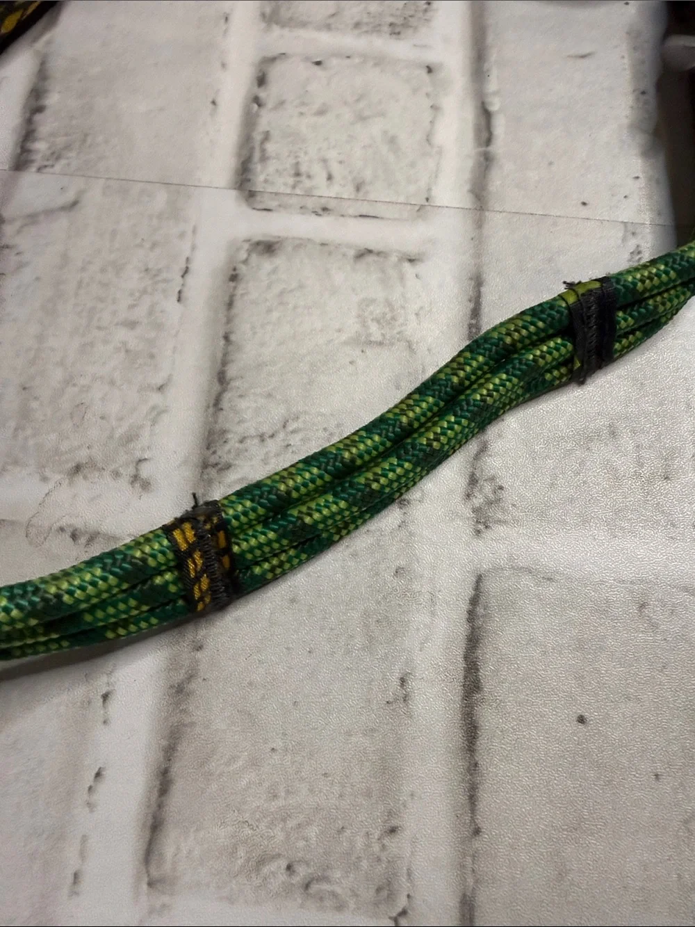Kavu Black Sling Bag with Yellow Pineapple Print